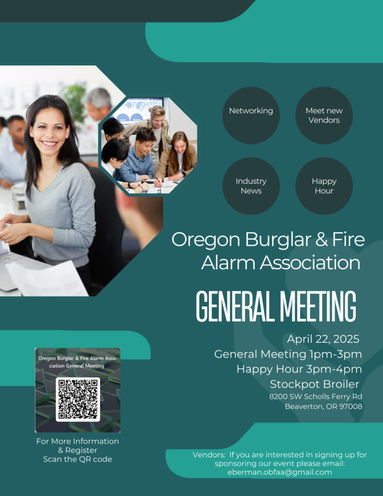 Copy of Oregon Burglar & Fire Alarm Association (Real Estate Flyer)